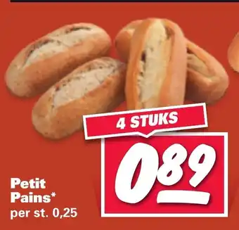 Nettorama Petit Pains aanbieding