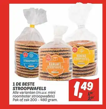 Dekamarkt 1 de beste stroopwafels aanbieding