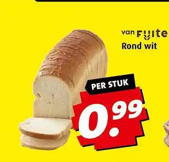 Boni Rond wit aanbieding