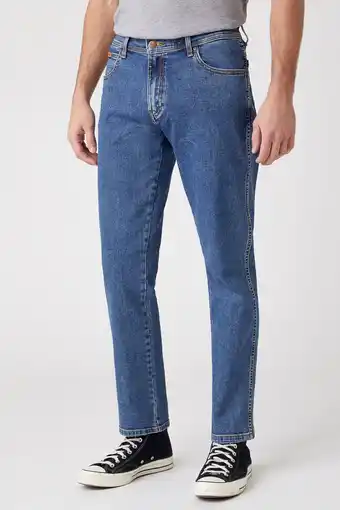 Jeans Centre Wrangler texas regular fit stretch stonewash aanbieding