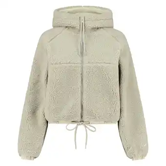 Plutosport Superdry code sl borg zip thru hooded jas dames aanbieding