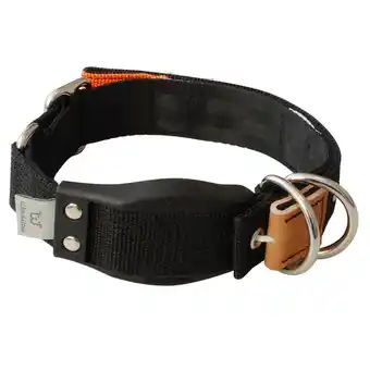 Zooplus Wowwow professional hondenhalsband met lijn, zwart, maat l aanbieding