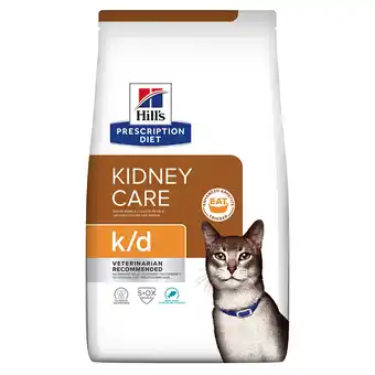 Zooplus Hill's prescription diet k/d kidney care met tonijn kattenvoer - 3 kg aanbieding