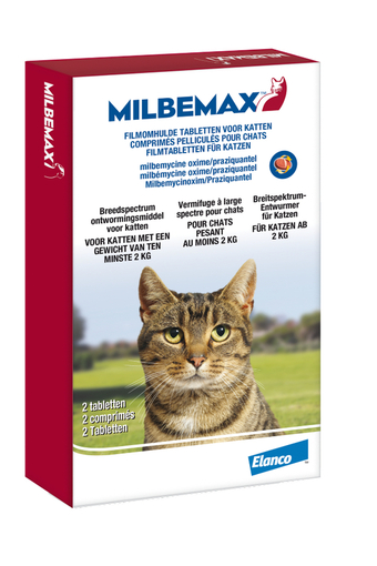 Zooplus Milbemax kat - 2 tabletten aanbieding