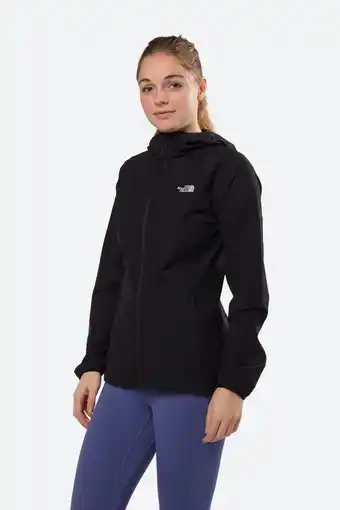 Bever The north face softshell dames nimble hoodie zwart aanbieding