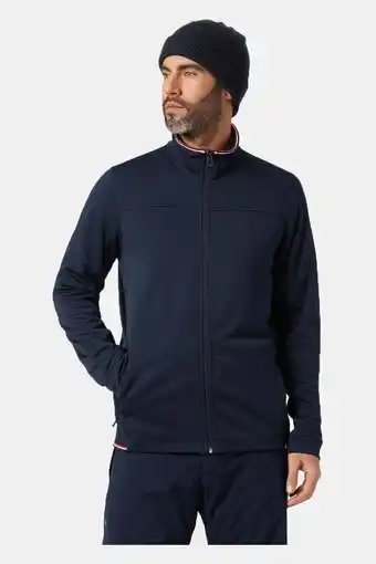 Bever Helly hansen swift midlayer trui blauw aanbieding