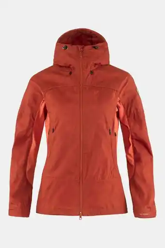 Bever Fjällräven abisko lite trekking jacket dames oranje aanbieding