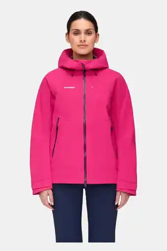 Bever Mammut alto guide hardshell jas roze aanbieding