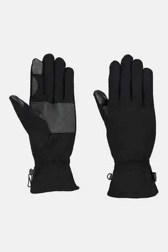 Bever Ayacucho softshell glove e-tip handschoen zwart aanbieding