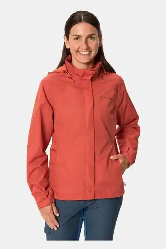 Bever Vaude hardshell dames escape bike light jacket oranje aanbieding