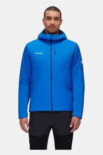 Bever Mammut rime flex hooded gevoerde jas blauw aanbieding