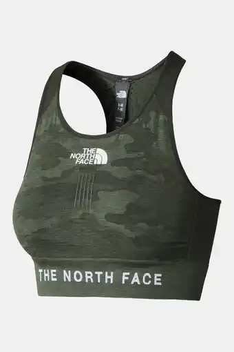 Bever The north face mountain athletics lab seamless beha dames groen aanbieding