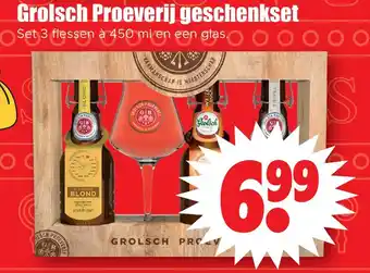 Dirk Grolsch proeverij geschenkset aanbieding