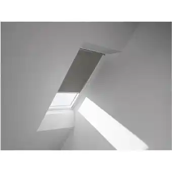 Praxis Velux verduisterend rolgordijn, elektrisch dml sk06 0705s grijs aanbieding