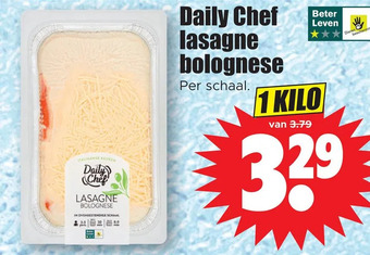 Dirk Daily chef lasagne bolognese aanbieding
