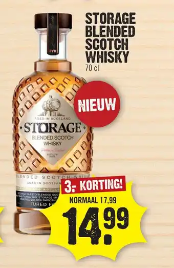 Super Dirck 3 Storage blended scotch whisky aanbieding