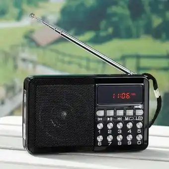 EUROtops Multifunctionele radio met licht aanbieding