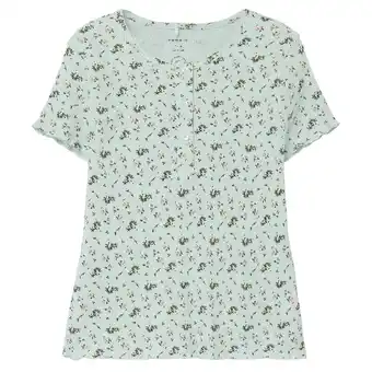 Kixx Online Name it meisjes shirt 13202825/nkfhiaja mint aanbieding