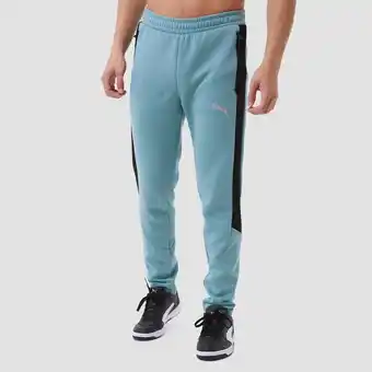 Perry Sport Puma puma evostripe joggingbroek turquoise/blauw heren aanbieding