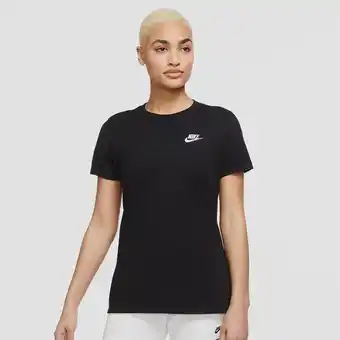 Perry Sport Nike nike sportswear club shirt zwart dames aanbieding