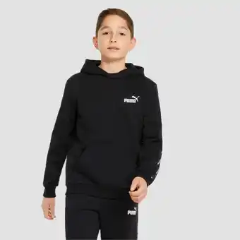 Perry Sport Puma essentials+ tape trui zwart kinderen aanbieding