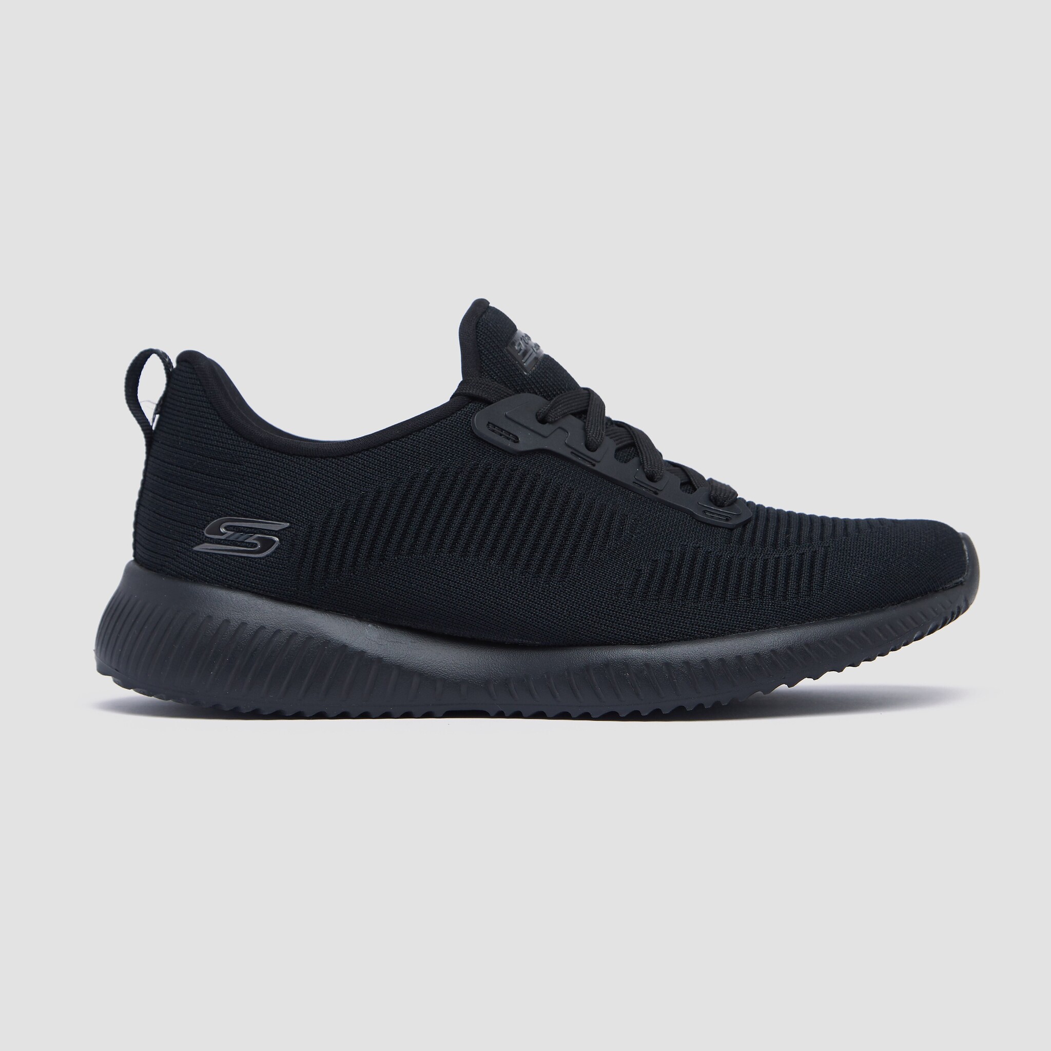 Skechers bobs sport squad hardloopschoenen zwart dames aanbieding bij Perry  Sport