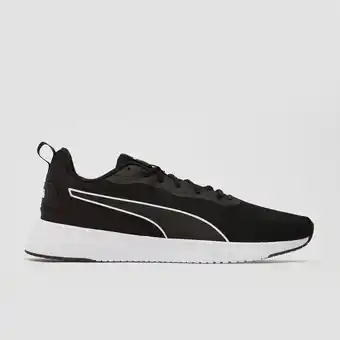 Perry Sport Puma flyer flex sportschoenen zwart/wit heren aanbieding