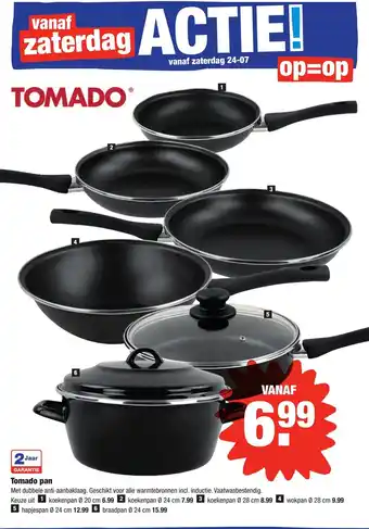 ALDI Tomado pan aanbieding