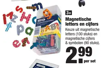 ALDI Magnetische letters en cijfers aanbieding