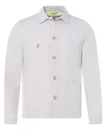 Only for Men Blue industry overshirt aanbieding