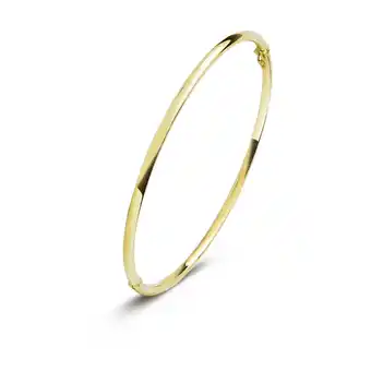 Siebel Juweliers Geelgouden bangle met zilveren kern s40-a305802 aanbieding