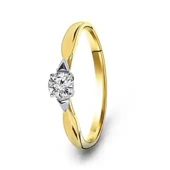 Siebel Juweliers Gouden ring met zirkonia 59995-z aanbieding