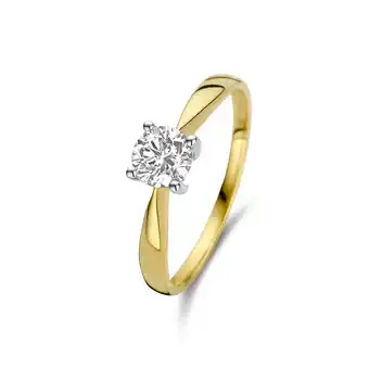 Siebel Juweliers Solitaire ring met lab grown diamant aanbieding