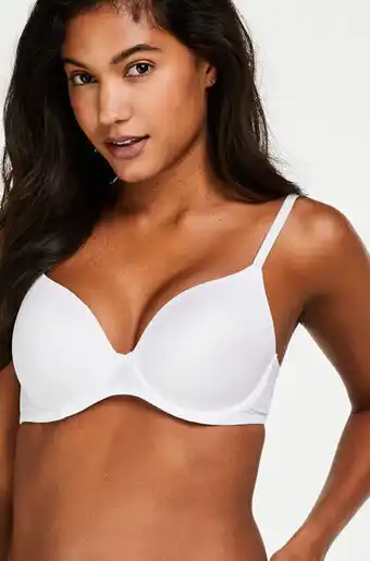 Hunkemoller Hunkemöller voorgevormde beugel bh super soft wit aanbieding