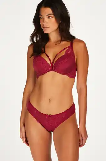 Hunkemoller Hunkemöller brazilian georgia rood aanbieding