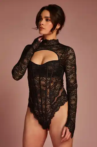 Hunkemoller Hunkemöller body charlotte zwart aanbieding