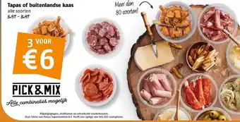 Poiesz Tapas of buitenlandse kaas aanbieding