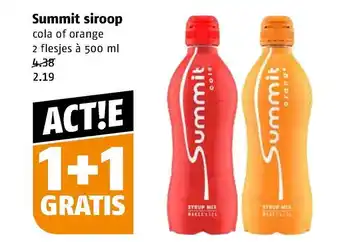 Poiesz Summit siroop aanbieding