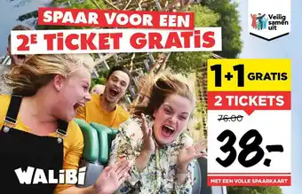 Vomar Voordeelmarkt Walibi ticket aanbieding