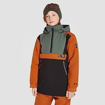 Perry Sport Protest prtisaact anorak ski jas groen kinderen aanbieding