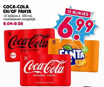 Boon`s Markt Coca-cola en-of fanta aanbieding