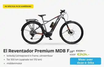 Stella fietsen El reventador premium mdb fi urban aanbieding