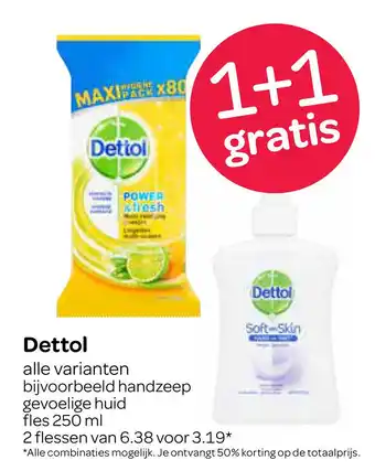 Spar Dettol aanbieding