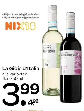 Spar La Gioia d'Italia aanbieding