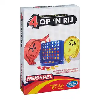 Top1Toys 4 op 'n rij reisspel aanbieding