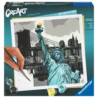 Top1Toys Schilder op nummer creart new york city aanbieding