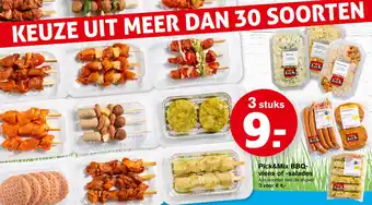 Hoogvliet Pick&Mix BBQ- vlees of -salades aanbieding