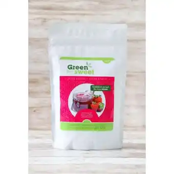 Vitamins Greensweet stevia jam gelei suiker 215 gram aanbieding