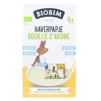 Vitamins Biobim haverpapje bio 200 gram aanbieding