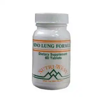 Vitamins Nutri west sino lung formula 60 stuks aanbieding